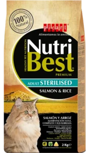 NutriBest: Adult Sterilized Salmon & Rice