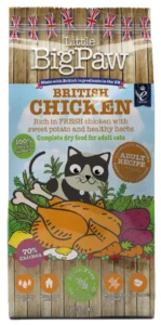 Little Big Paw: British Chicken Complete dry food for Adult Cats
