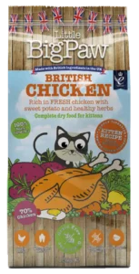 Little Big Paw: British Chicken Complete dry food for Kittens