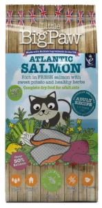 Little Big Paw: Atlantic Salmon Complete dry food for Adult Cats