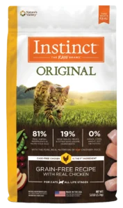 Nature’s Variety Instinct: Original Real Chicken (ALS)|natures-variety-original-chicken-back|Nature's Variety Instinct: Original Real Chicken ALS Back