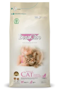 BonaCibo: Adult Cat Light & Sterilised