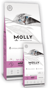 Molly: Indoor Light & Sterilised Chicken