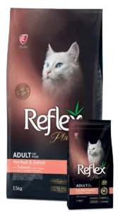 Reflex Plus: Hairball & Indoor with Salmon