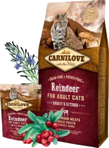 Carnilove: Reindeer - For Adult Cats with access to Outdoors