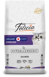 Felicia: Urinary Care Adult Salmon Sterilised, with Low Grain & Hypoallergenic