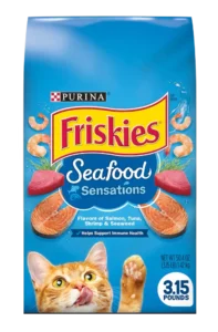 Friskies: Seafood Sensations With Flavors of Salmon, Tuna, Shrimp & Seaweed