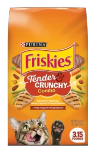 Friskies: Tender & Crunchy Combo with Flavors of Chicken, Beef, Carrots & Green Beans