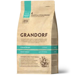 Grandorf: 4 Meat for Indoor Cats