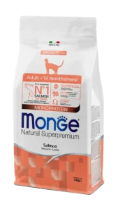 Monge: Natural Superpremium - Monoprotein - Adult Cat Salmon