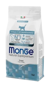 Monge: Natural Superpremium - Monoprotein - Kitten Cat Trout
