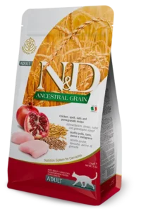 N&D [Natural & Delicious]: Ancestral Grain - Chicken, spelt, oats and pomegranate