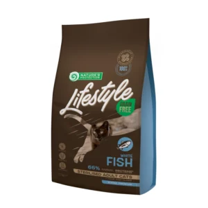 Nature's Protection: Lifestyle - Grain Free for adult cats with white fish after sterilisation