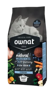Ownat: Ultra - Sterilized, Fresh Turkey, Low Grain