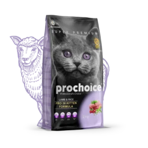 Prochoice: Pro 38 Lamb & Rice Formula - Dry Food For Kittens