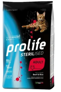 Prolife: Sterilised Adult Beef & Rice