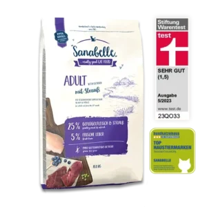 Sanabelle: Adult with Ostrich