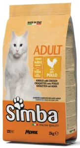 Simba: Adult Cat kibbles with Chicken