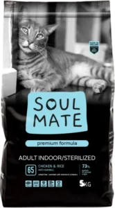 SoulMate: Adult Indoor Sterilized Chicken & Rice Anti-Hairball