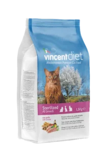Vincent: Diet - Sterilized with chicken