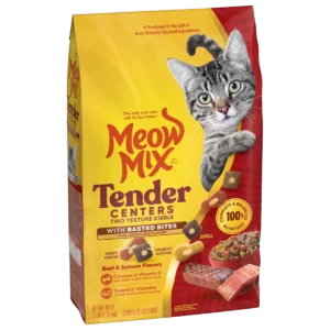 Meow Mix: Tender Centers with Basted Bites Beef & Salmon Flavors v1