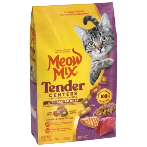 Meow Mix: Tender Centers Basted Bites Chicken & Tuna Flavors