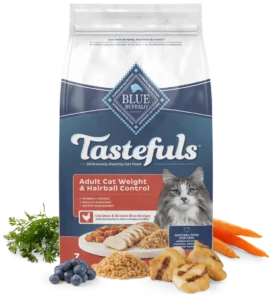 Blue Buffalo: BLUE Tastefuls - Weight and Hairball Control - Chicken and Brown Rice Recipe