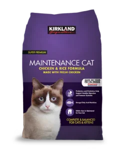 Kirkland Signature: Super Premium Maintenance Cat Chicken & Rice Formula