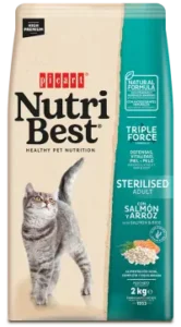NutriBest: Adult Sterilized Salmon and Rice - New Recipe