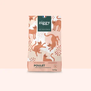 Ziggy: Croquettes Chat Stérilisé Sans Céréales Poulet (Grain-Free, Sterilized Adult, Chicken)