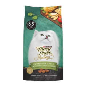 Purina Fancy Feast: Medleys Primavera Style With White Meat Chicken and Accents of Tomato, Carrot & Spinach